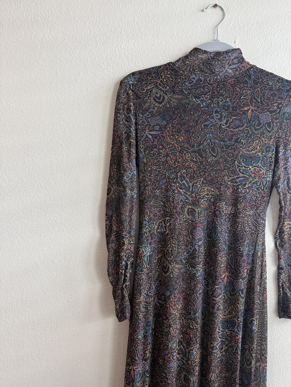 Printed Mesh Dress | Rosetta Getty x RTR | Medium (205) - Picture 5 of 12